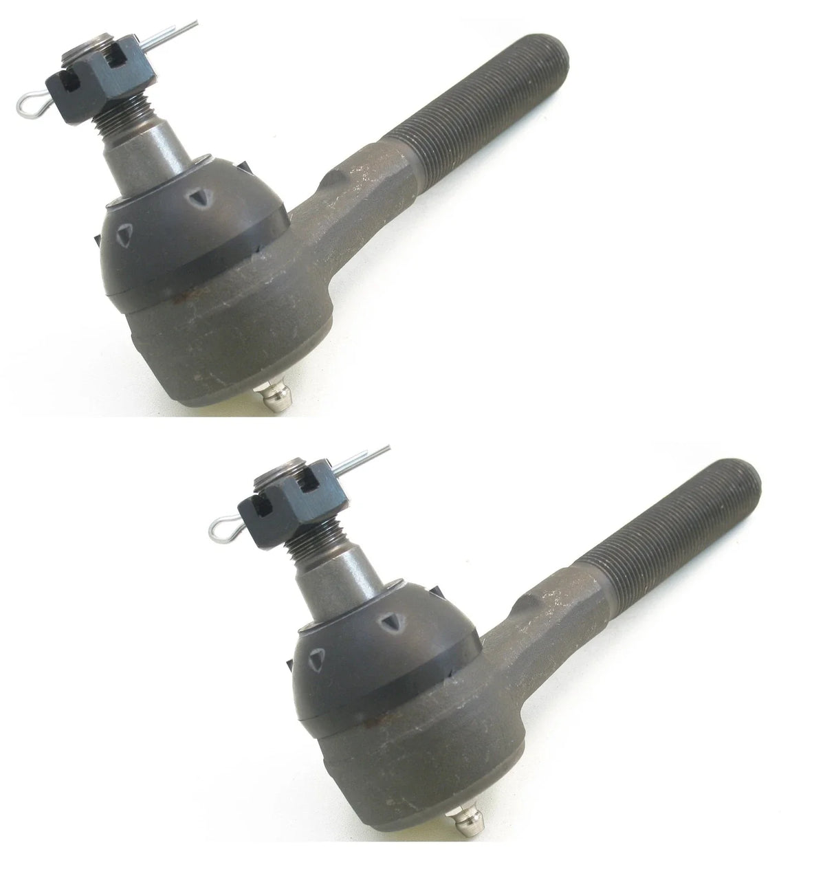 Set of 2 Front Inner Steering Tie Rod Ends for Dodge B2500 (1995–1998)
