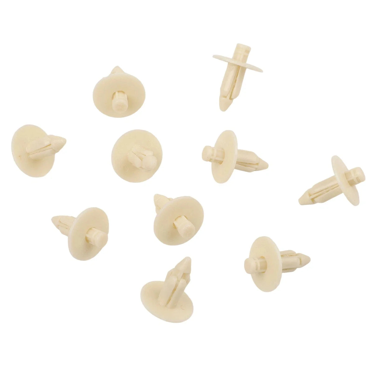 10X Plastic Push Rivets for Car Fender Cover Hole Retainer