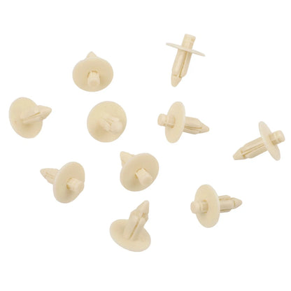 10X Plastic Push Rivets for Car Fender Cover Hole Retainer