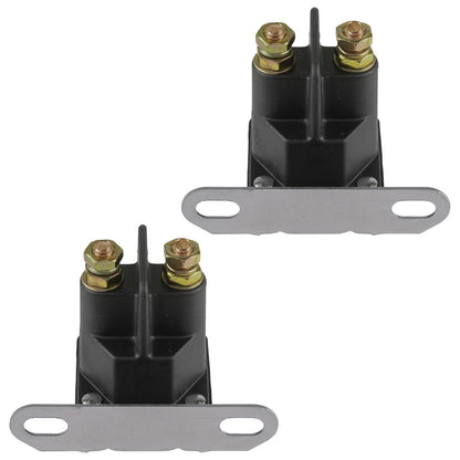 2X Starter Solenoid Relay for John Deere D100 D105 D110 D120 D125 D130 D140 D150 (RE213, RE213-MA)