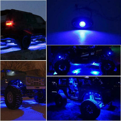 8PCS LED Courtesy Lights for Boat Marine (Cabin Deck Stern)