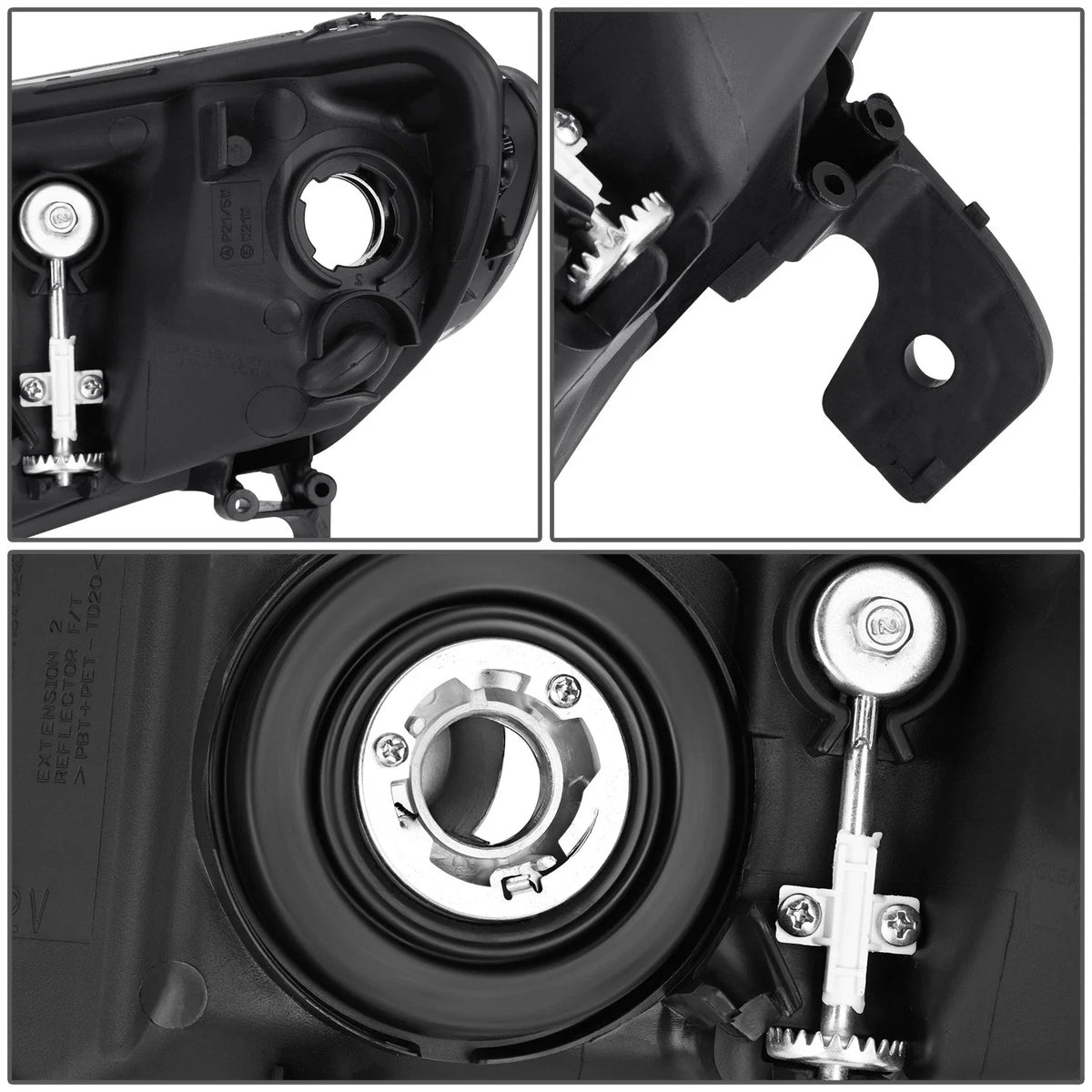 Headlight Lamp Assembly for Honda Civic Sedan (2006–2011) Chrome Housing
