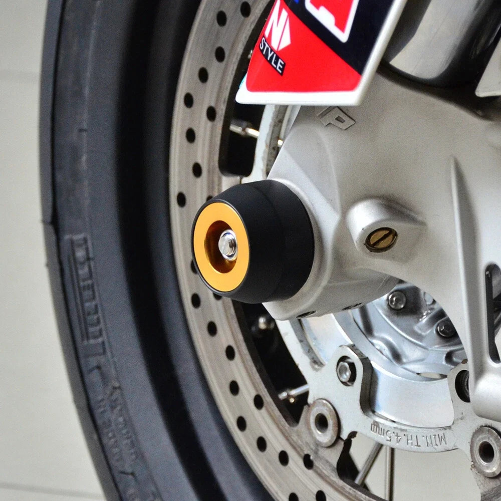 Front Axle Fork Sliders Crash Protector for BMW R1200R R1200RS R1250R R1250RS