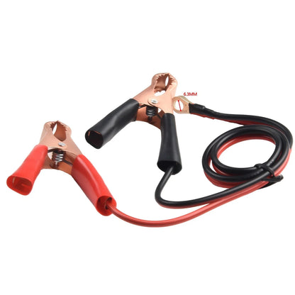 2X 50AMP Battery Inverter Wire Power Transfer Cable Clip for Car