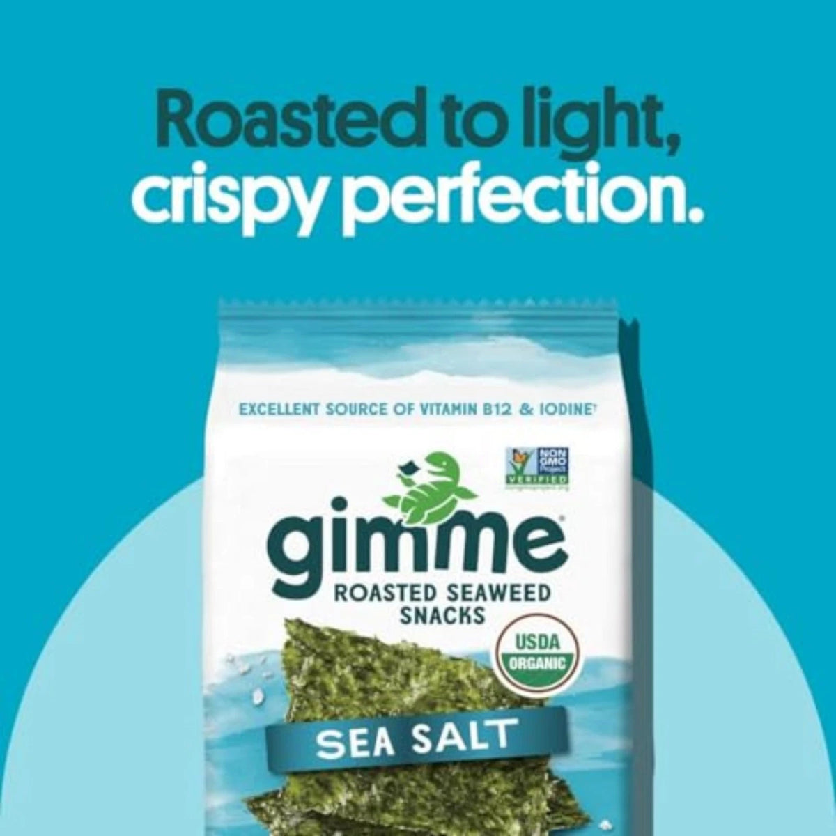 Seaweed Organic Premium Roasted Snacks 6 Count (Pack of 1)