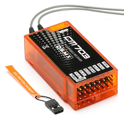 RC REDCON CM703 2.4G 7-Channel Receiver for DSM2 DSMX DX6I DSX7