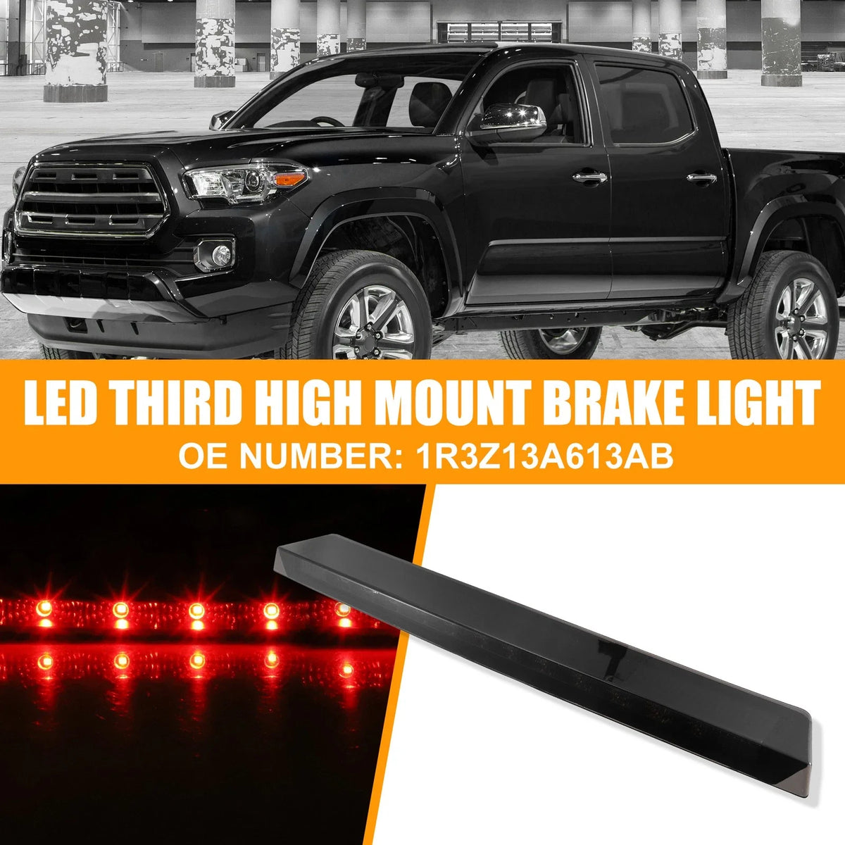 LED Third High Mount Brake Light 1R3Z13A613AB for Ford Mustang 