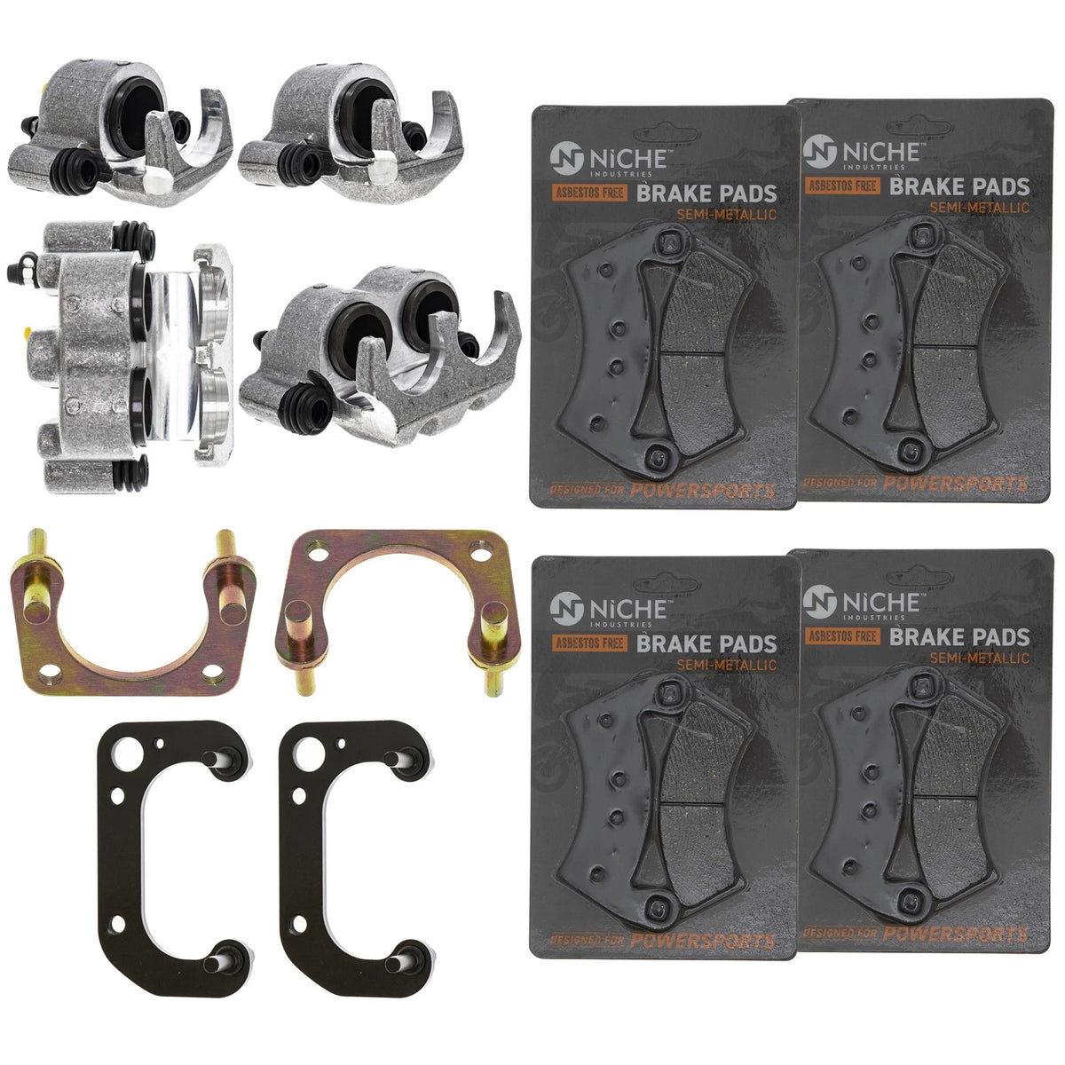 Caliper Pad Set for Polaris Ranger EV (1911375, 2205949, 1912125, 1911374)