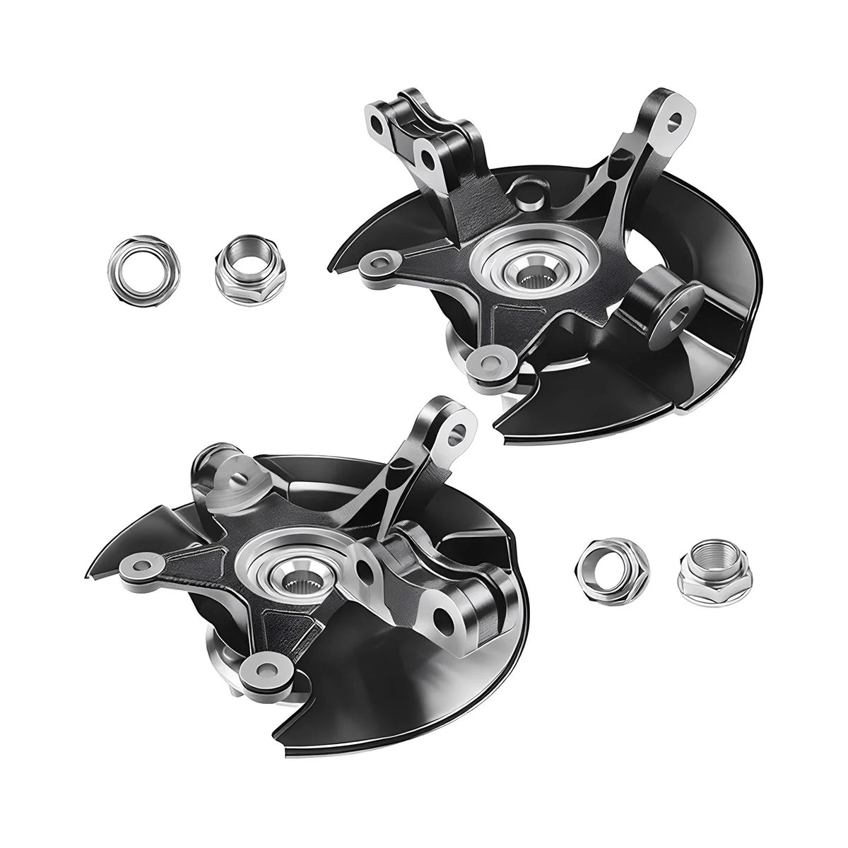 Front Steering Knuckle Wheel Hub Bearing Assy for Honda Pilot (2003–2008) 698-480 698-481