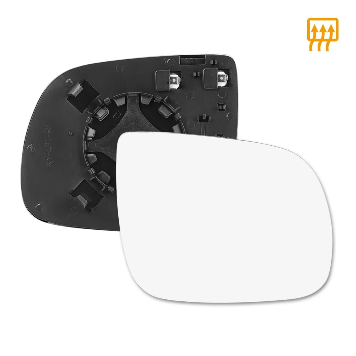 Heated Wing Mirror Glass Right Side RH for Audi Q5 Q7 SQ5 (2009–2023)