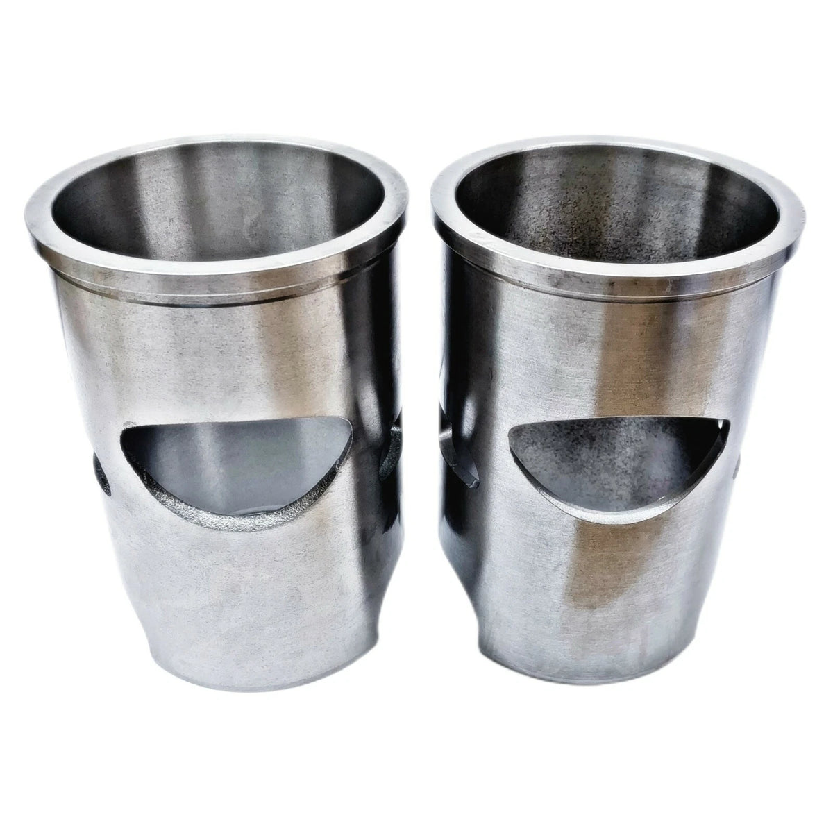 Set of 2 Cast Iron Cylinder Sleeves for Sea-Doo GTX LRV XP RX (2000–2007) 6 Port