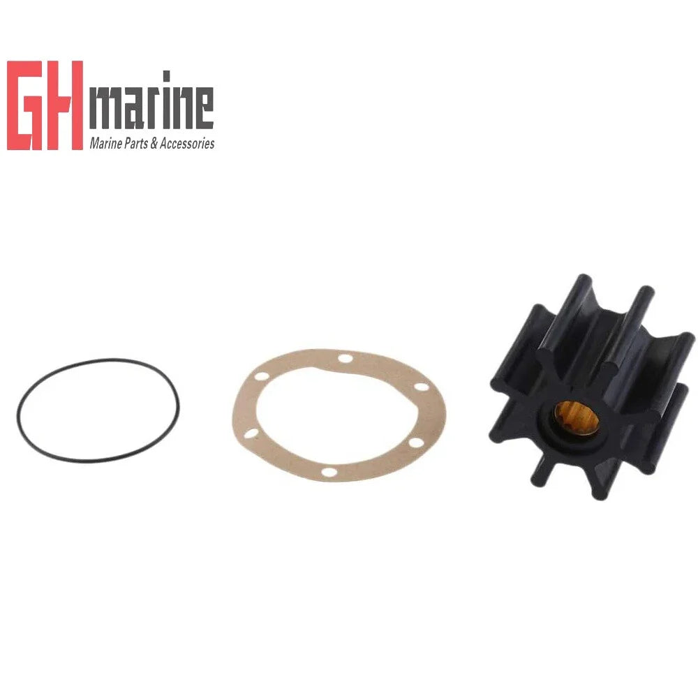 Flexible Raw Water Pump Impeller Kit for Mercury Marine 4 Cyl Inboard