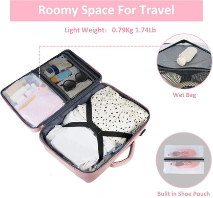 Travel Backpack for Women - Carry On Amourpink