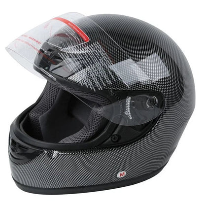Carbon Fiber Flip Up Full Face Motorcycle Helmet for Street (DOT Approved)