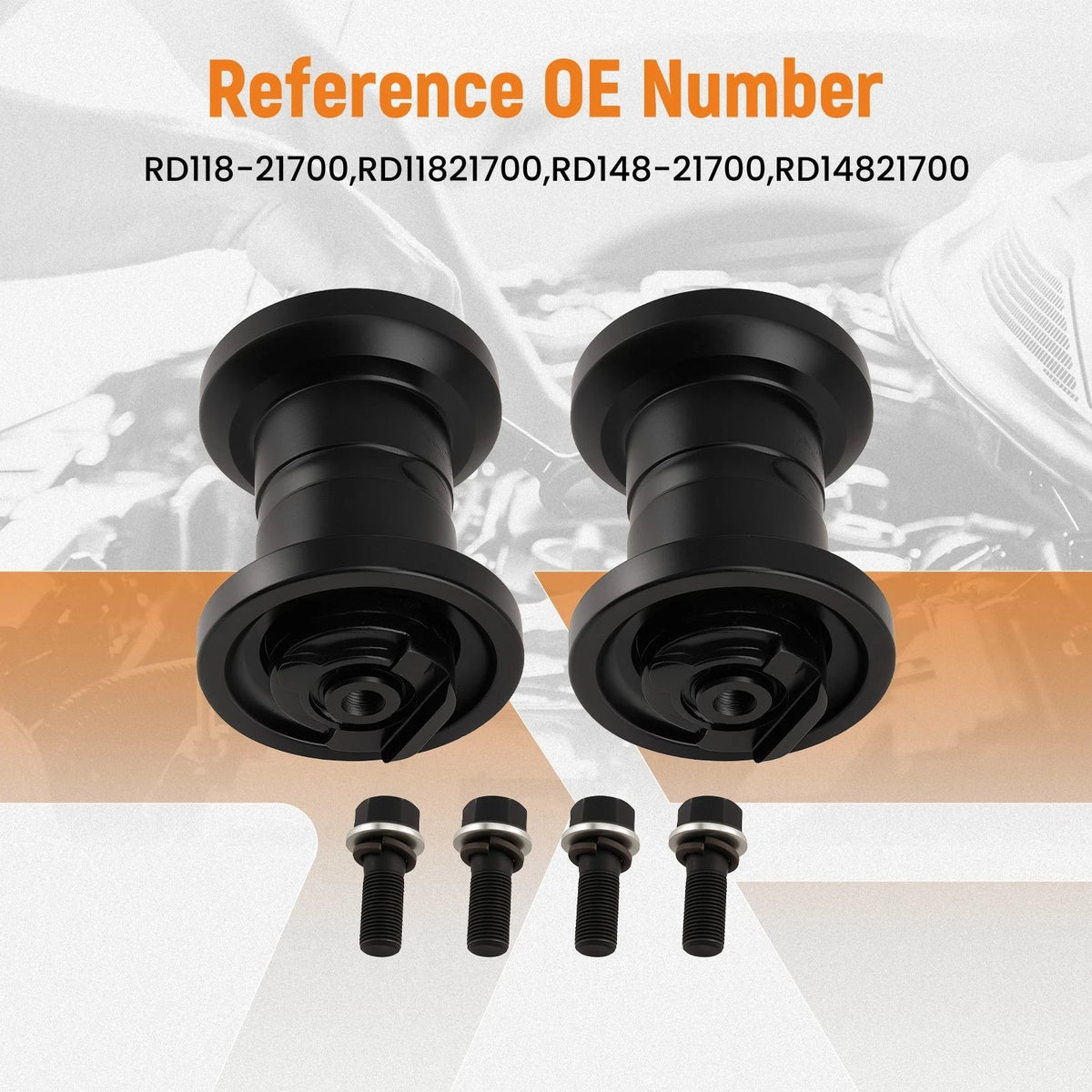 Bottom Roller Track for Kubota Excavator KX121-3 KX040-4 (2000–2023)