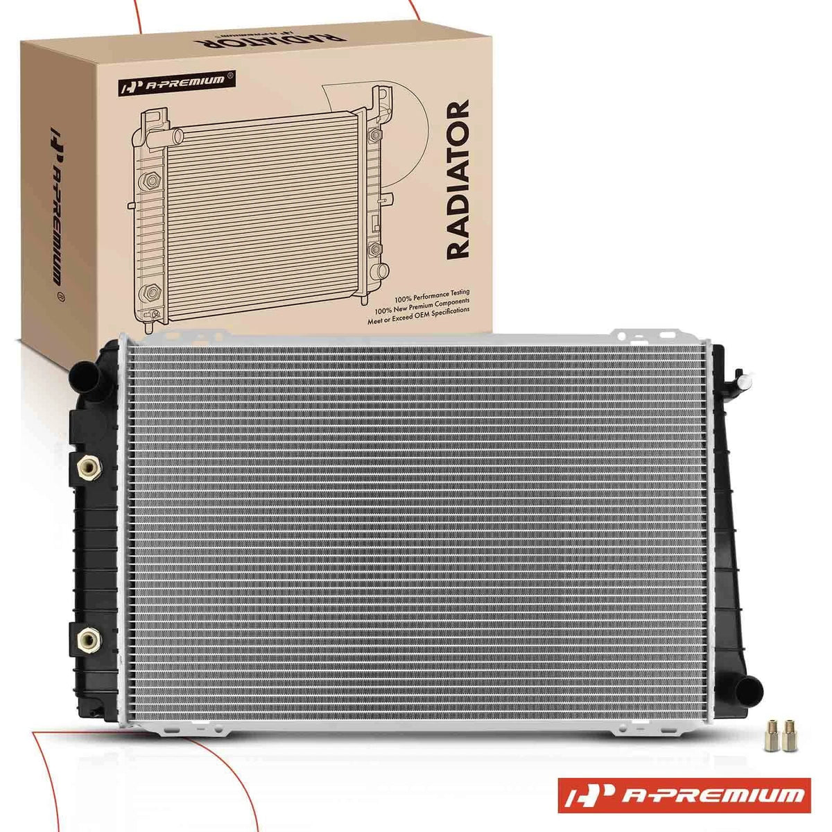Radiator with Trans Oil Cooler for Ford Crown Victoria (1991–1992)