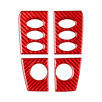 Set of 4 Radio Control Switch Panel Cover Trim for Porsche Boxster 996 (1998–2004)