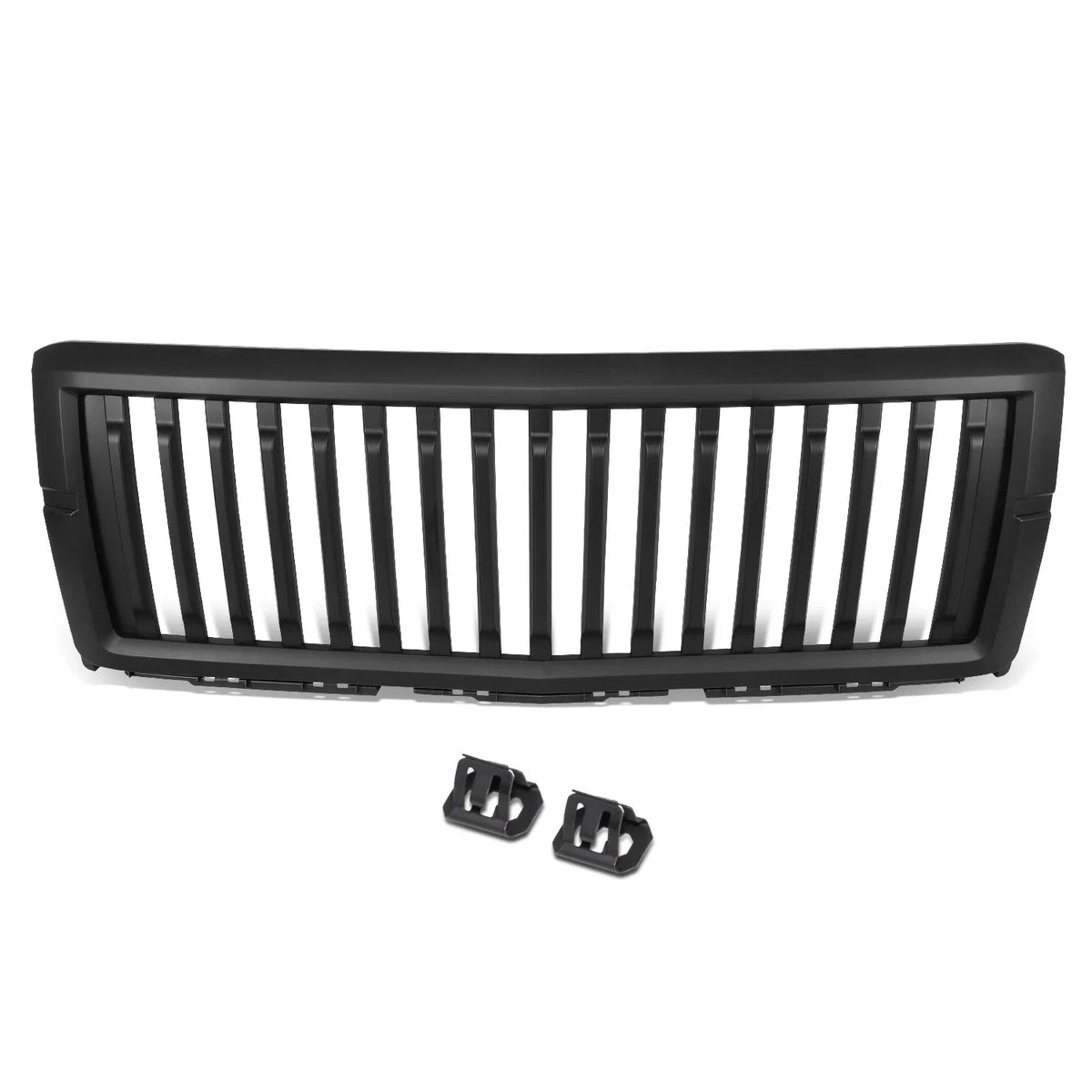 Badgeless Vertical Slat Front Bumper Grille for Chevrolet Silverado 1500 (2014–2015)