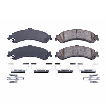 2X Powerstop Brake Pad Set Rear for Chevy Tahoe GMC (2000–2007) 17-834