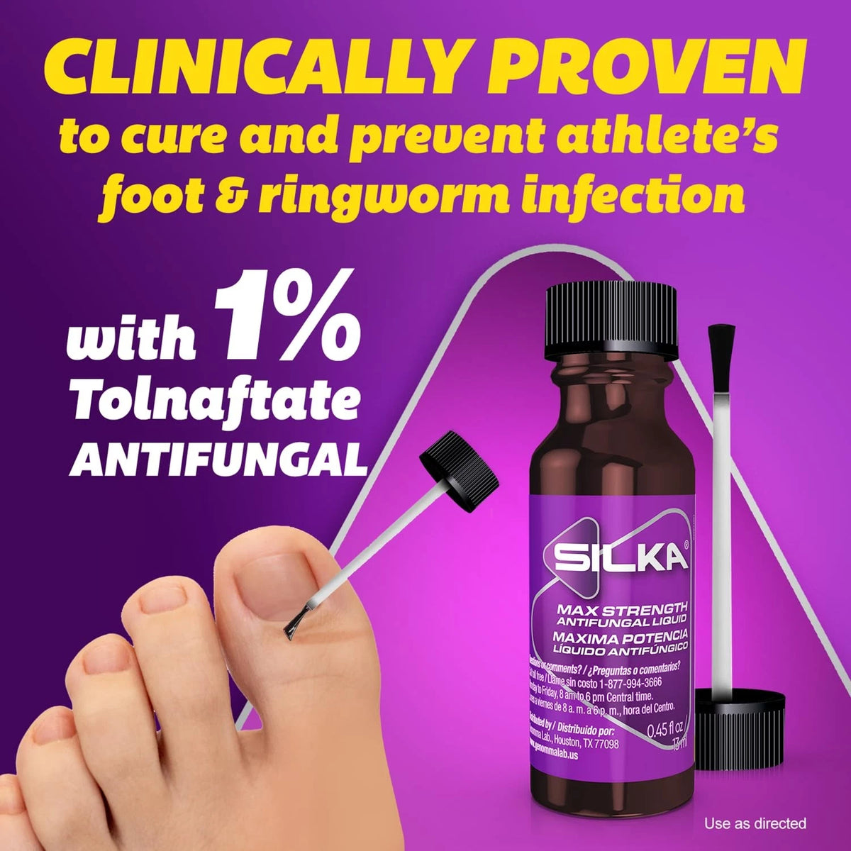 Emergency Foot Care Kit for Max Strength Antifungal Treatment