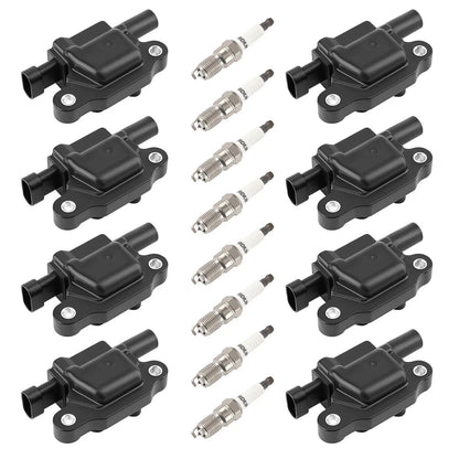 Ignition Coil Set with Plugs for GMC Envoy Chevrolet Trailblazer EXT (2002–2009)
