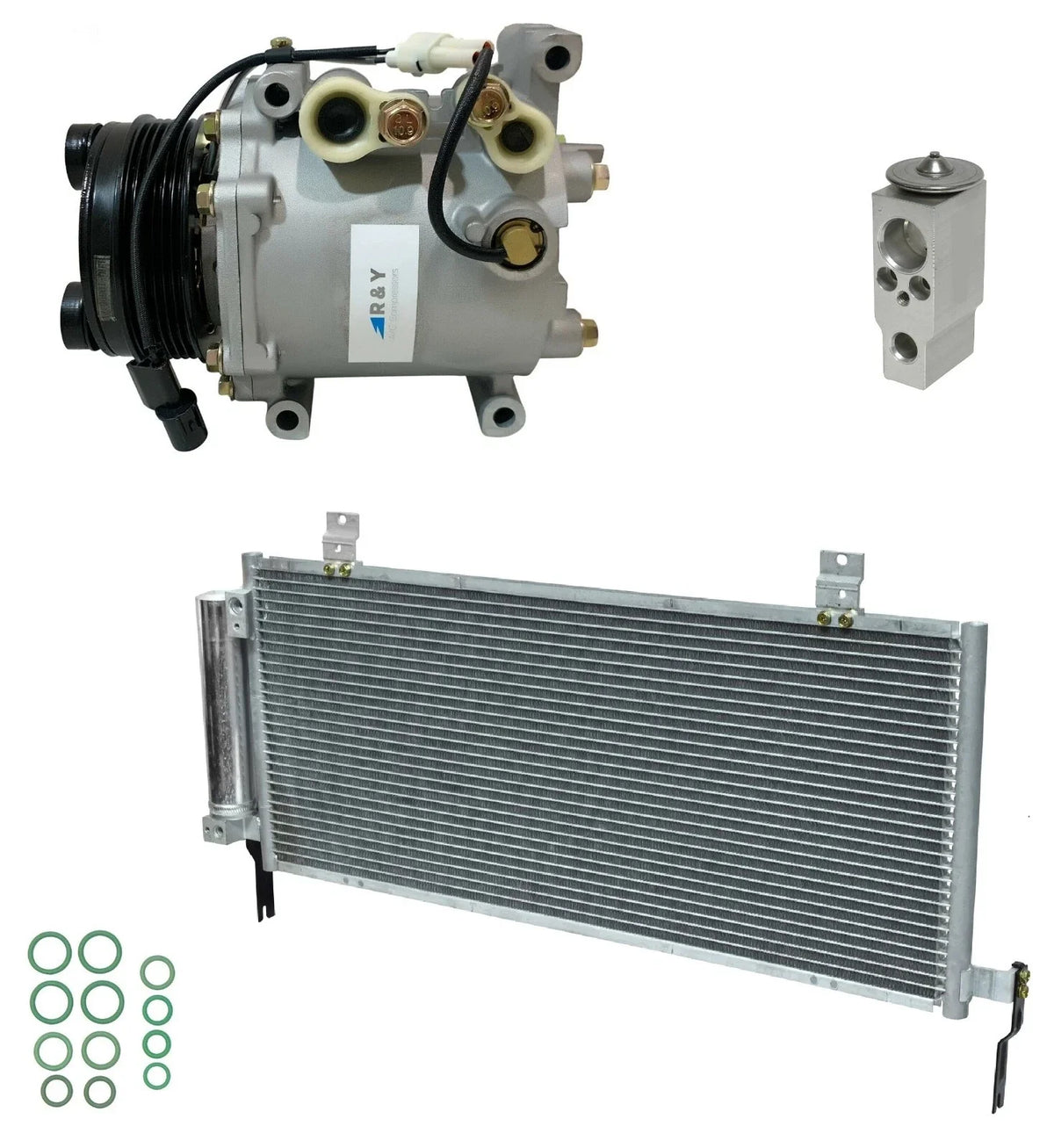 A C Compressor Kit With Condenser for Mitsubishi Eclipse 2.4L (2011–2014)