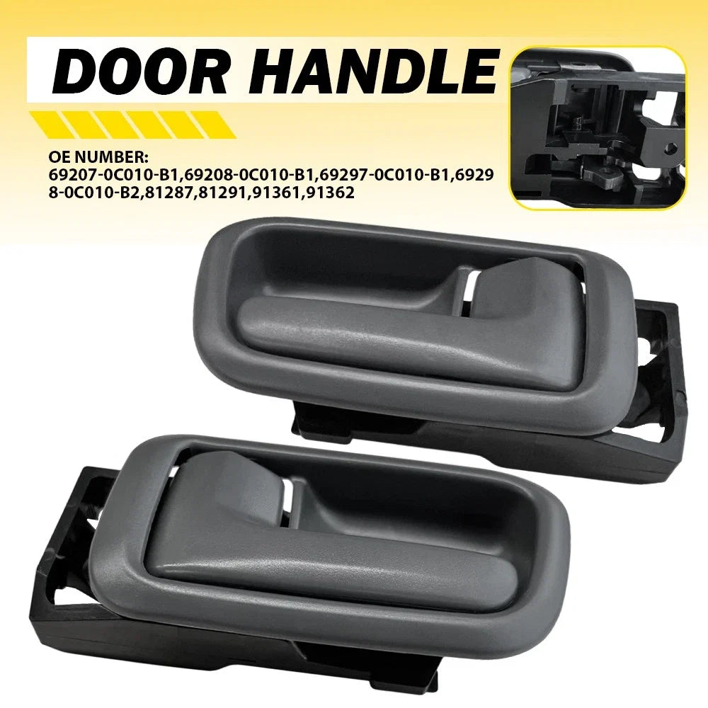 Pair Rear Inside Door Handles for Toyota Tundra (2000–2006)