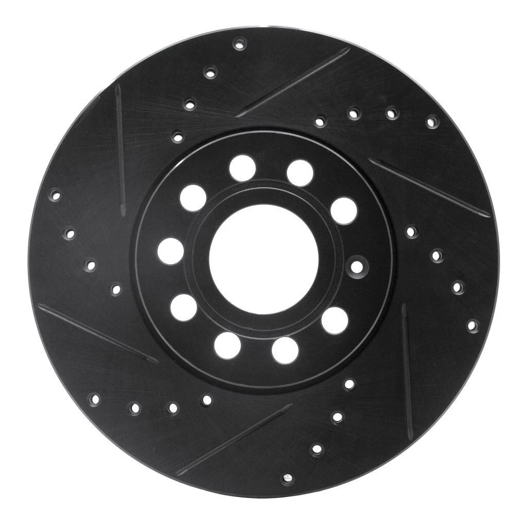 Rotor Set Drilled and Slotted for Volkswagen Bora (2005–2010) ALX-PAU-DF-8002-74004-CLA9