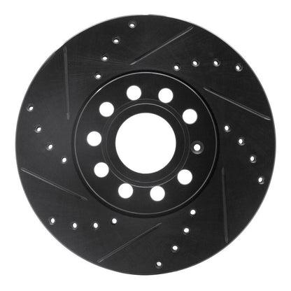 Rotor Set Drilled and Slotted for Volkswagen Bora (2005–2010) ALX-PAU-DF-8002-74004-CLA9