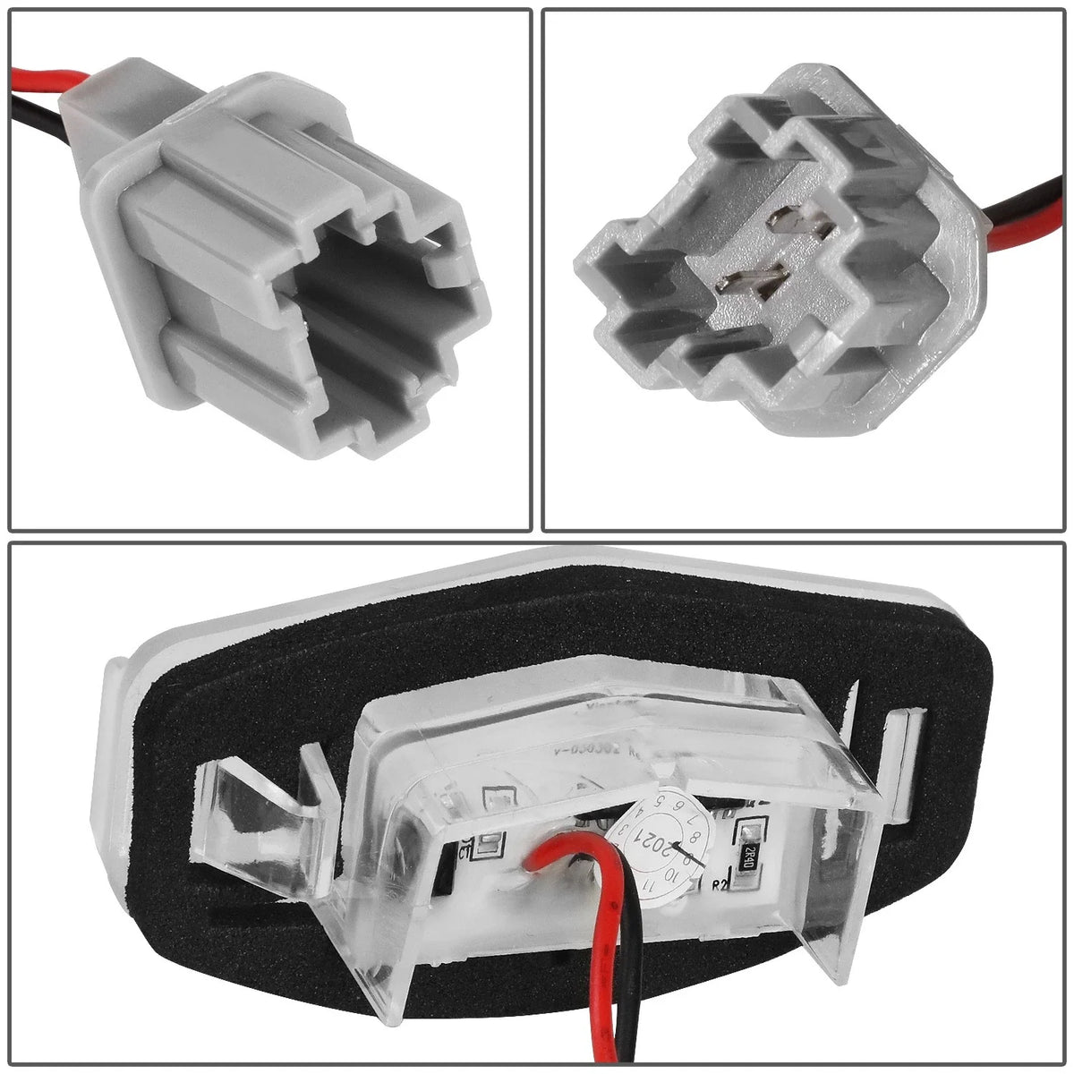 LED License Plate Light Lamps for Honda Accord Civic Acura MDX TL (2003–2021)