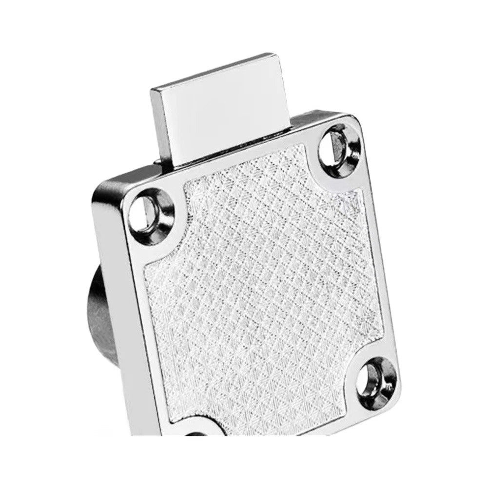 6pcs 22mm Cylinder Drawer Lock Zinc Alloy for Cabinet Wardrobe Desk