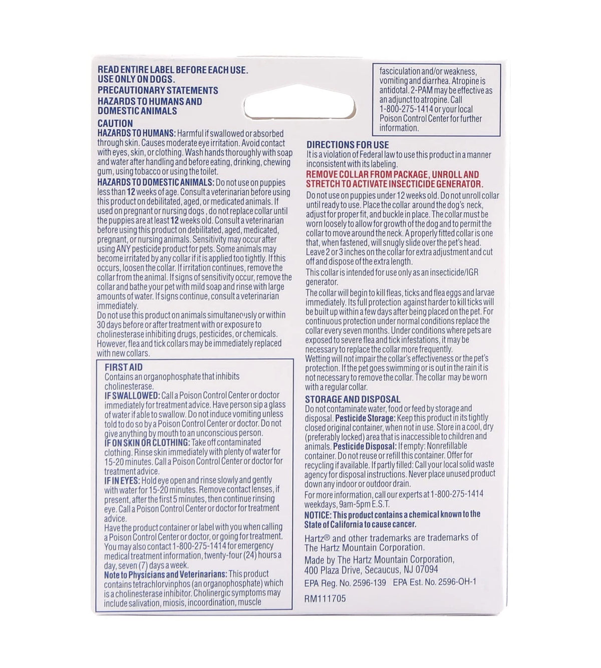 Flea & Tick Collar for Dogs (1 Count)