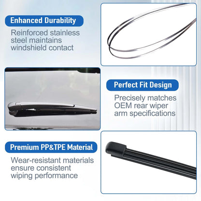 Rear Windshield Wiper for Toyota Highlander (2008–2019)