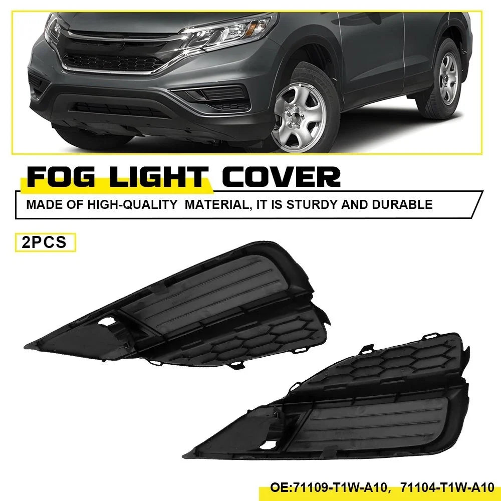 Set of 2 Fog Light Trim Grilles for Honda CR-V (2015–2016)