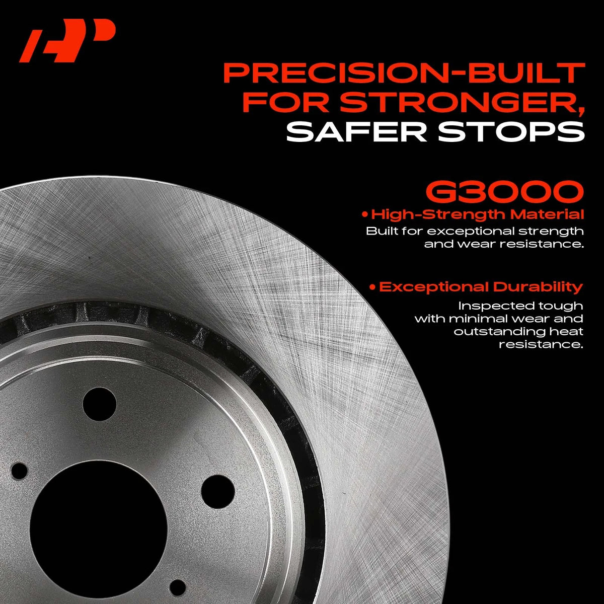 Front Disc Brake Rotors for Chrysler Town & Country, Journey (2008–2016) - 4721933AB, 4721995AA, 68032944AA