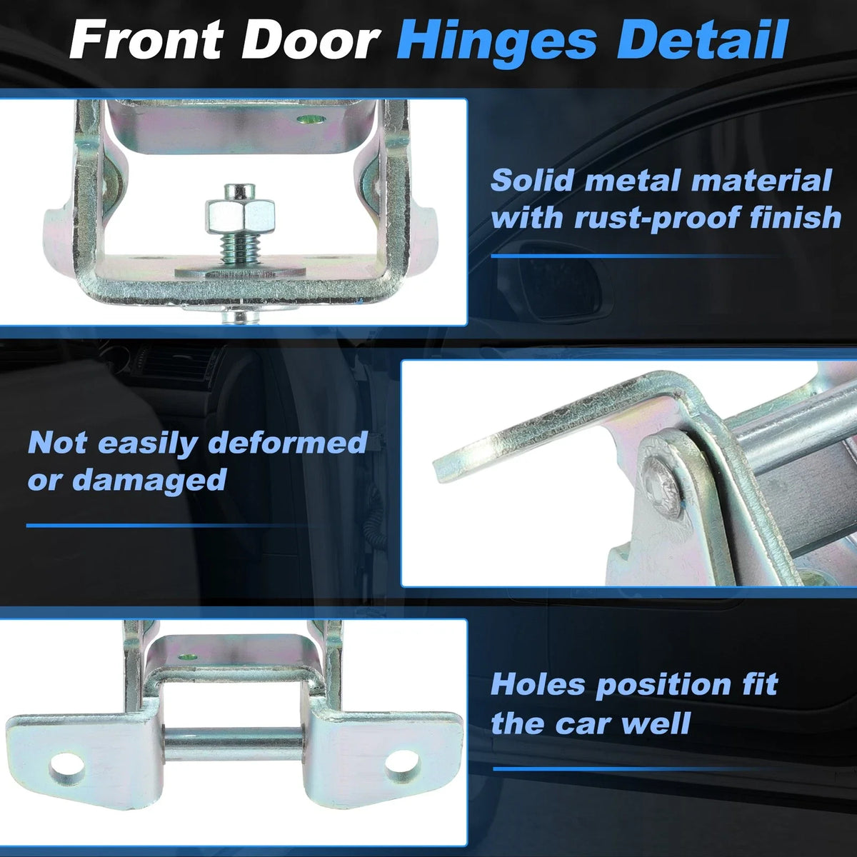 Upper Door Hinge for Ford Mustang (1994–2004) XR3Z-6322800-AA