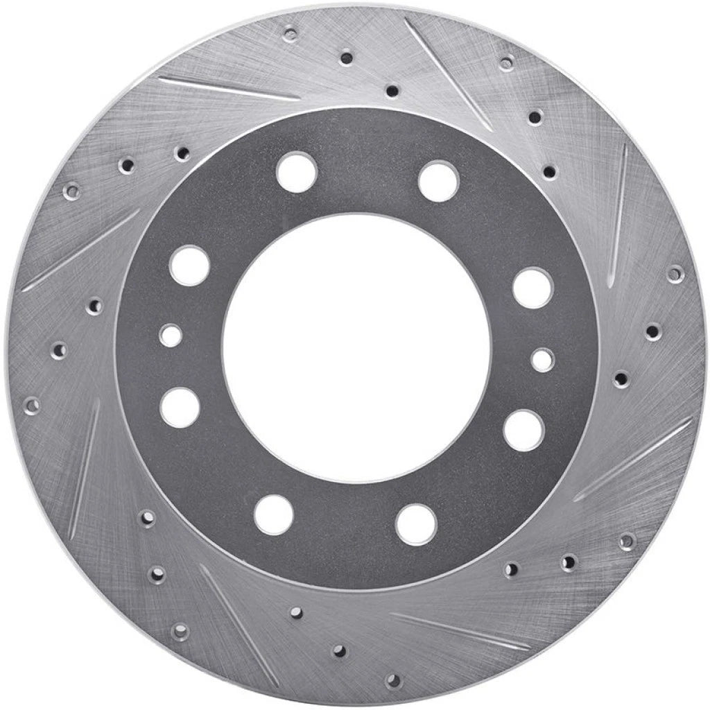 Set of 2 Drilled and Slotted Rotors for Chevy Avalanche 2500 (2002–2006) ALX-PAU-DF-7512-48036-CLA3