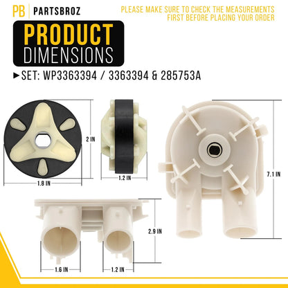 Washer Drain Pump for