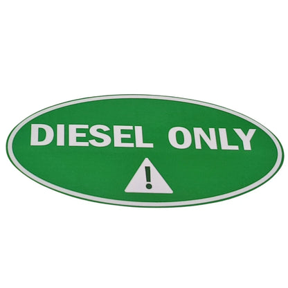 Diesel Only Sticker for
