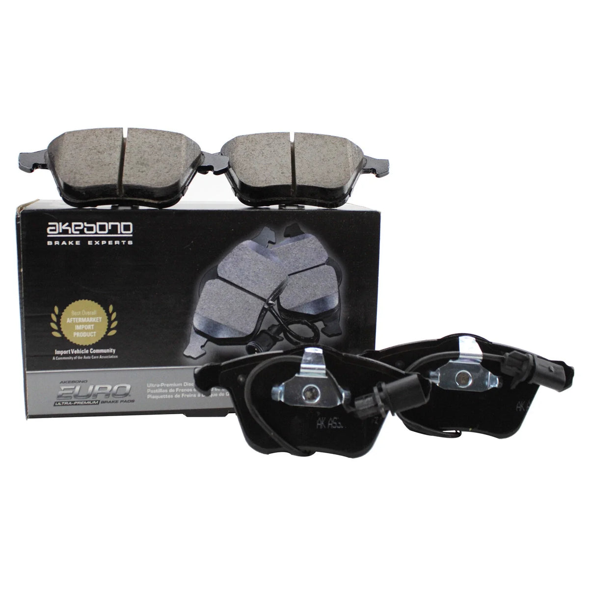 Set of 4 Front Ceramic Disc Brake Pads for Audi A4 A6 Quattro S4 (2004–2011)