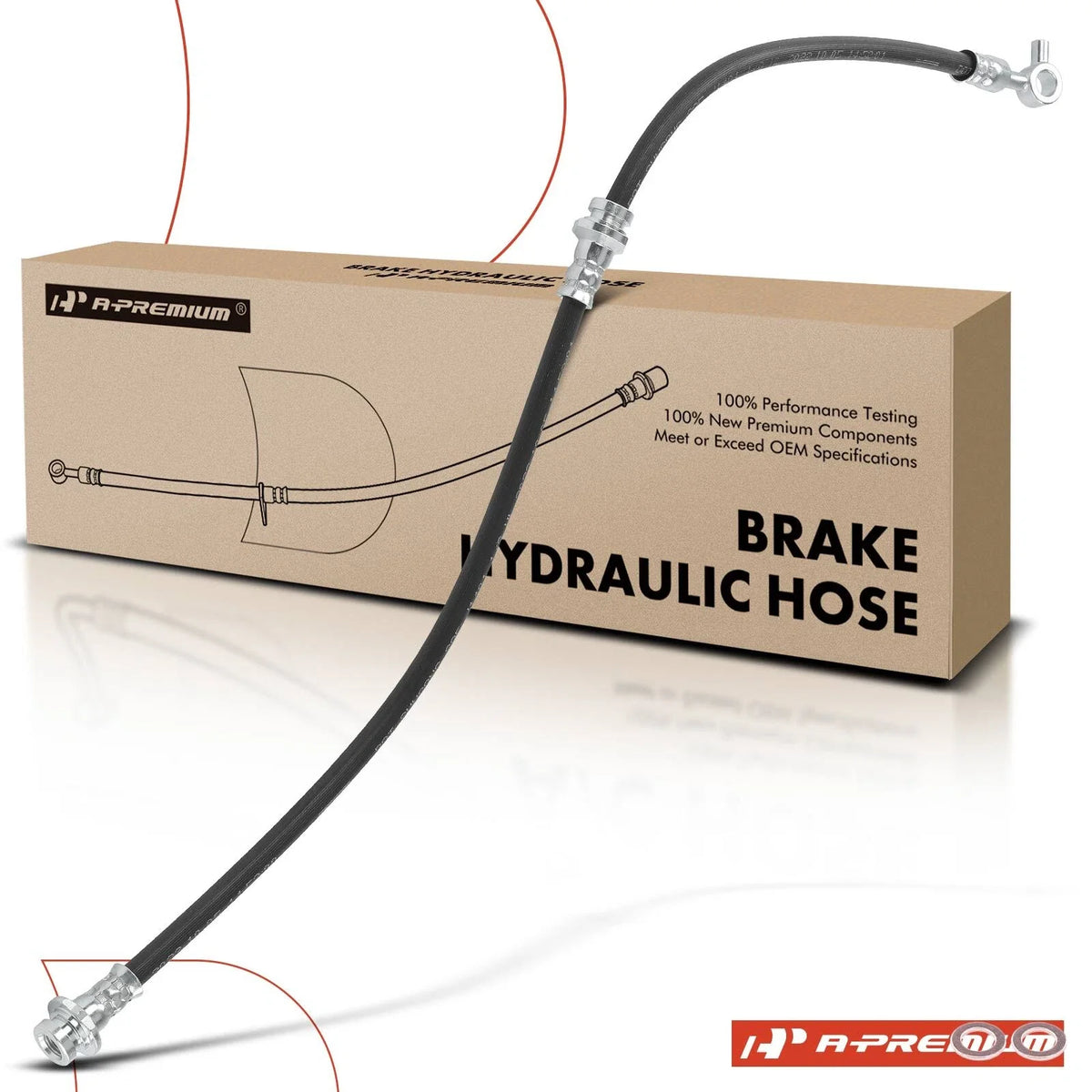 Front Brake Hydraulic Hose for Nissan Rogue/Rogue Sport (2015–2019)