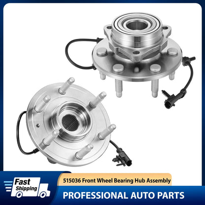 4x4 Front Wheel Hub & Bearing for Chevrolet & GMC Silverado Sierra (1999-2006)