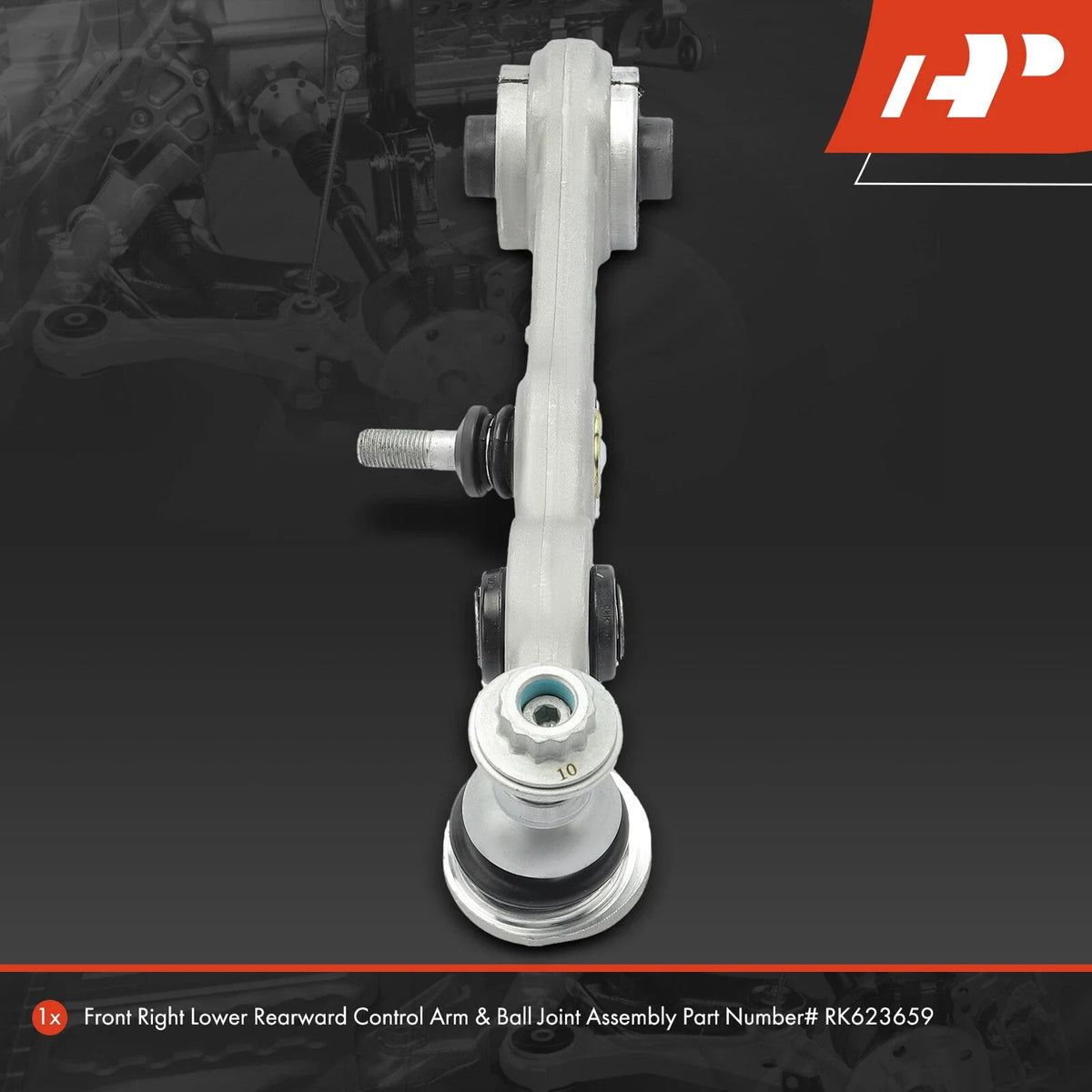Front Right Lower Rearward Control Arm with Ball Joint for Mercedes