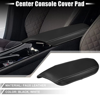Center Console Armrest Cover for Toyota C-HR (2016–2022) Black White