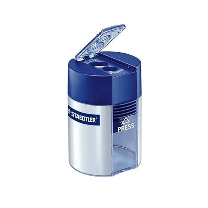 Pencil Sharpener for STAEDTLER (5 5/8 x 3 1/4 x 1 5/8) - Red, Blue, Teal, Purple