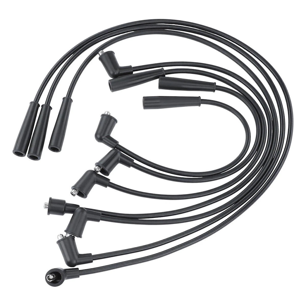 Set of 7 Spark Plug Wires for Mazda MPV 929 (1988–1991) 18036584, 55118, ZEF873