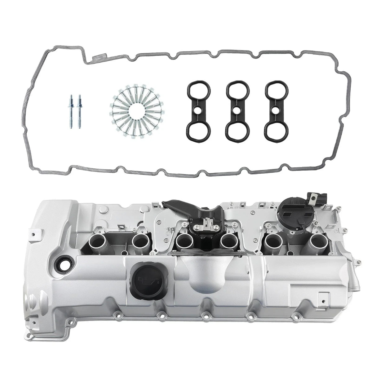 Aluminum Valve Cover with Gasket for BMW 1 Series, 3 Series, 5 Series (2007–2013)