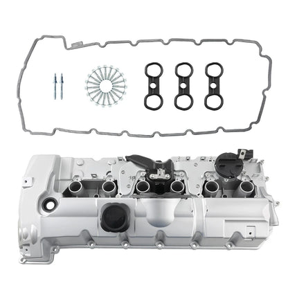 Aluminum Valve Cover with Gasket for BMW 1 Series, 3 Series, 5 Series (2007–2013)