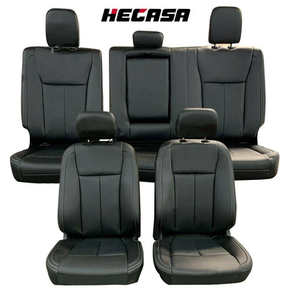 Full Car Seat Covers Kit for Ford F150 Super Crew Cab (2015–2022)