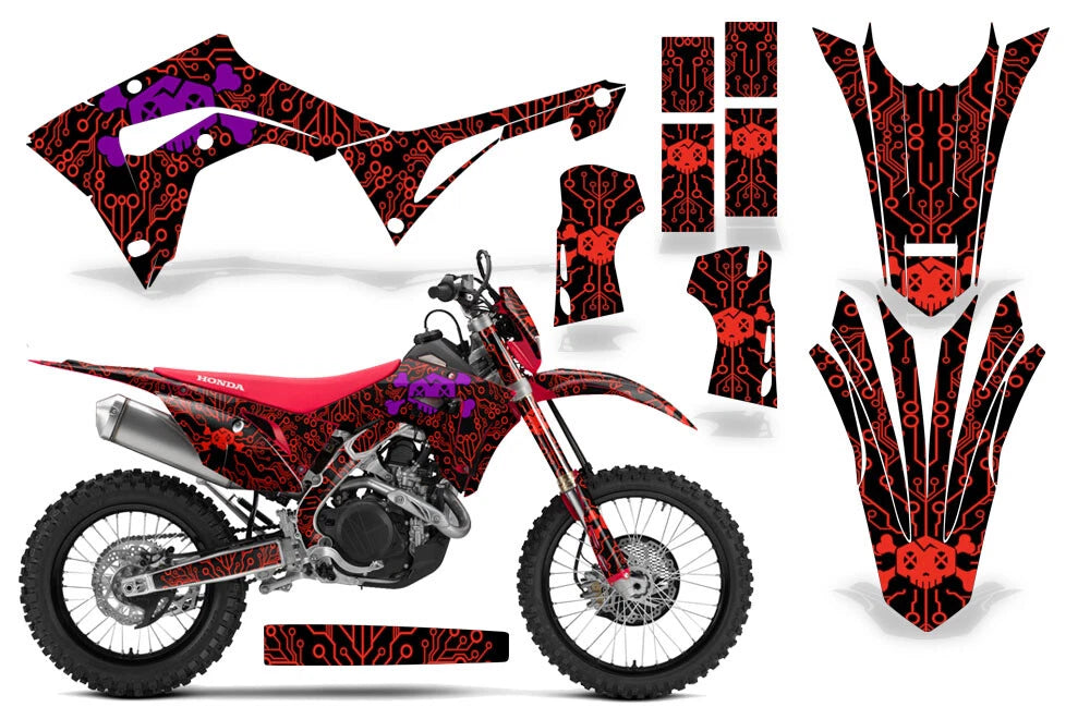 Graphic Stickers +#PLT Decals for Honda CRF450R CRF450X (2017–2022)
